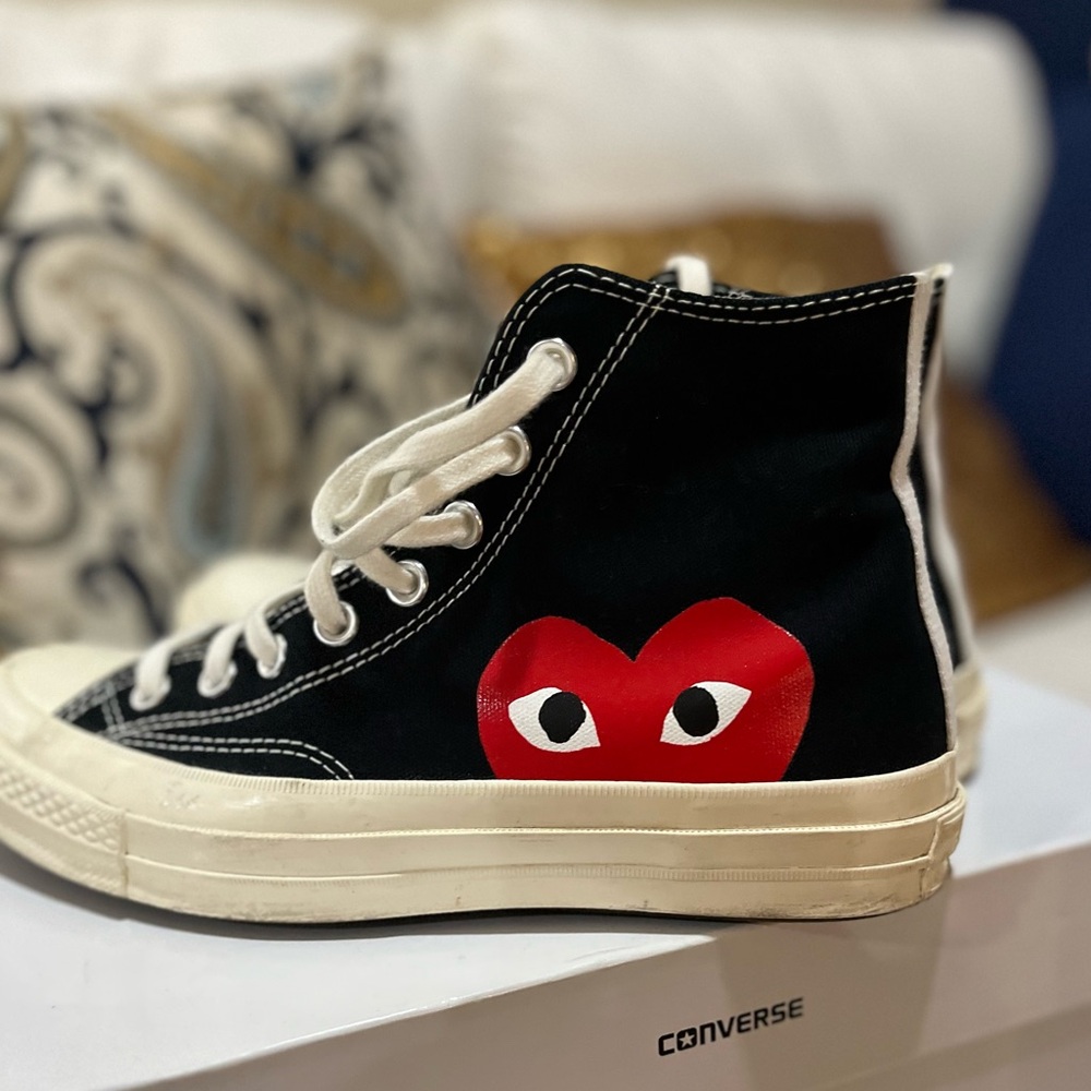 converse play comme des garcons